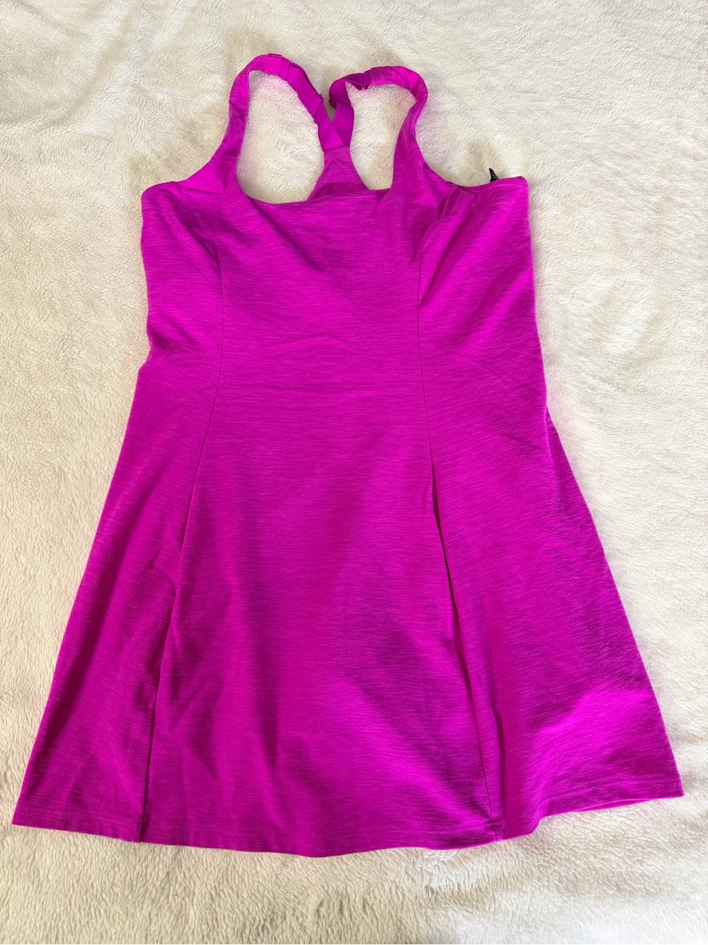 Victoria's Secret Bright Magenta Racerback Tank Dress